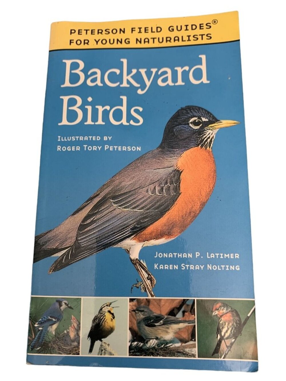 Peterson Backyard Birds Field Guide 1993 Young Naturalists Vintage Birding Book